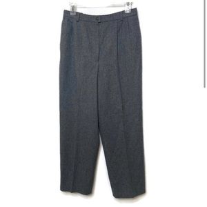 Grey Wool Pendleton Trousers